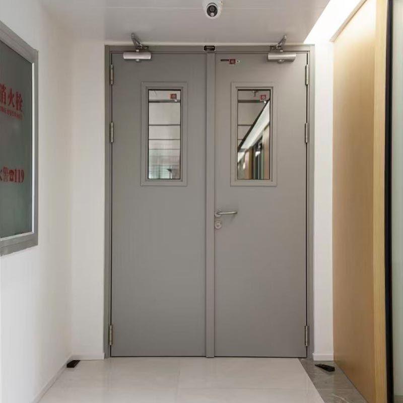 Strong Steel Fireproof Rated Emergency Exit Door
